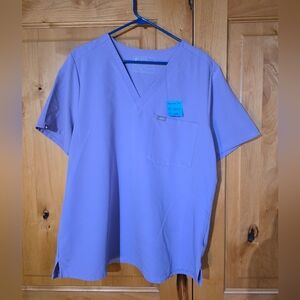 Figs XXL Lavender Dew scrub Top